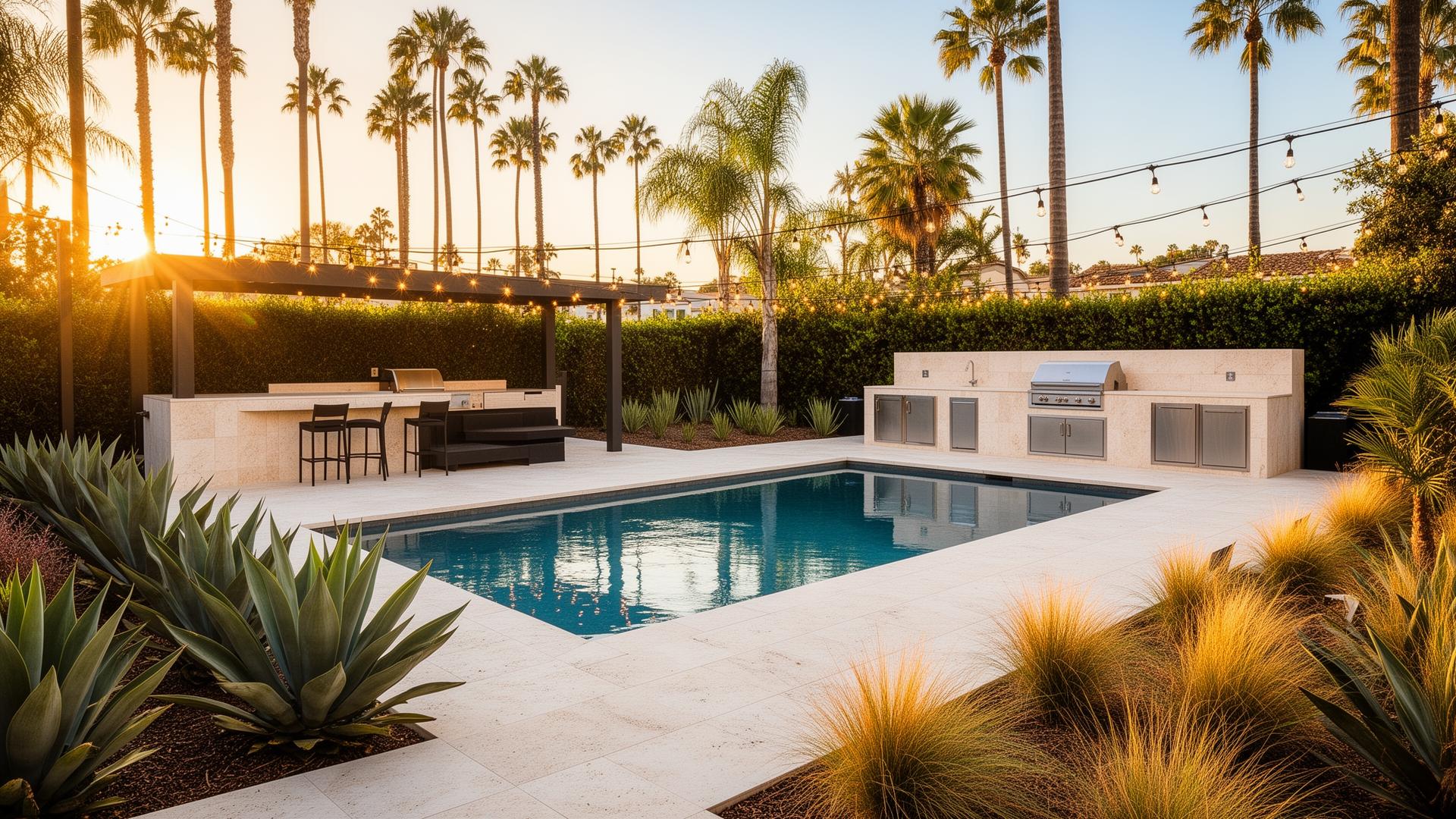 Backyard Remodeling Ideas for Los Angeles Homes: Pools, Outdoor Kitchens & Drought-Tolerant Landscaping